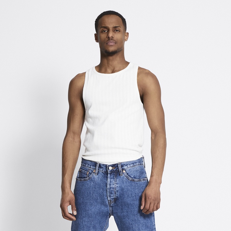 Tank top "More" Off white